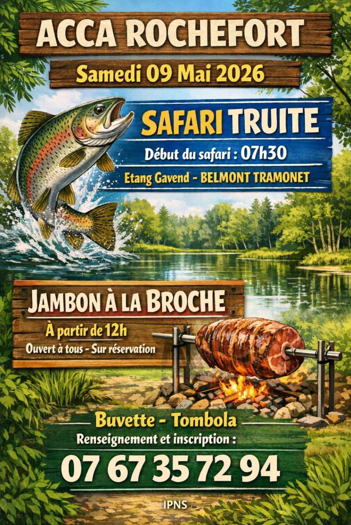 safari truites
